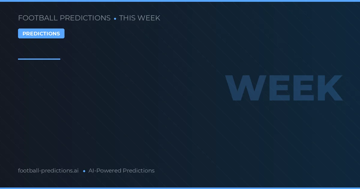 Voetbalvoorspellingen Deze week 16 maart 2026: beste tips