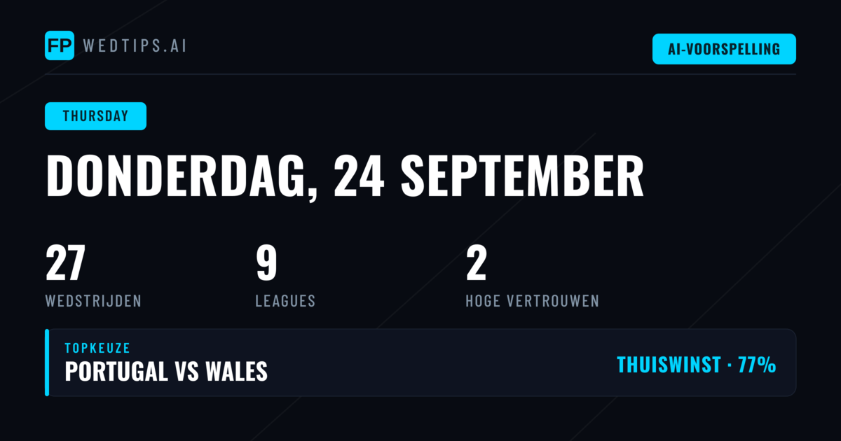 Nations League Dominant op Drukke Donderdag