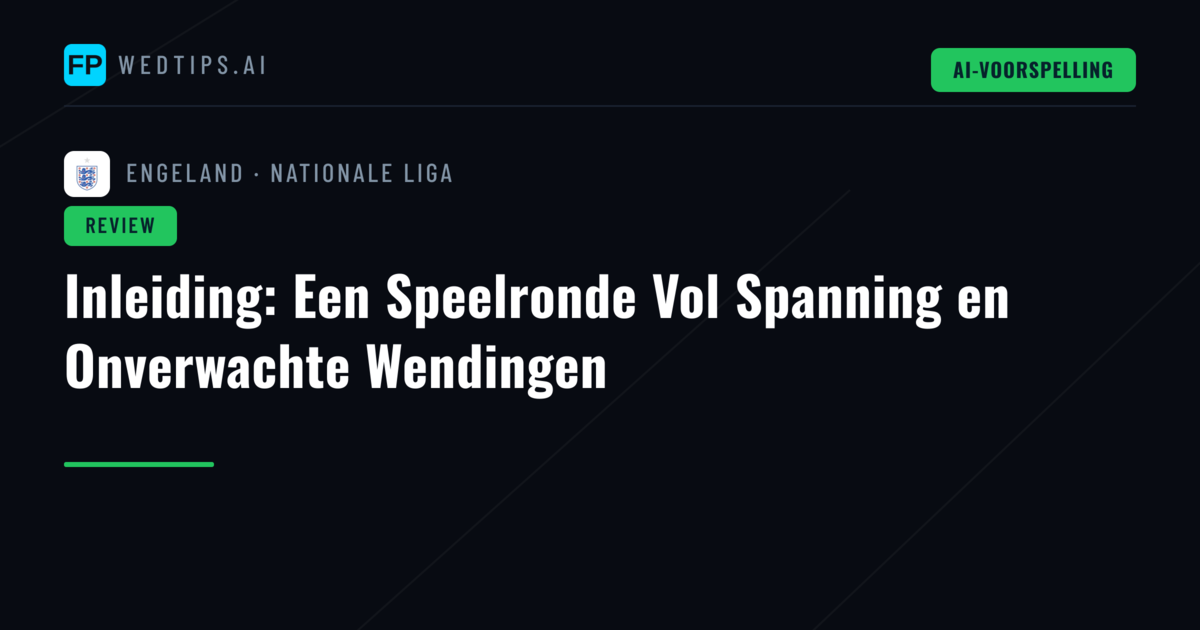 Inleiding: Een Speelronde Vol Spanning en Onverwachte Wendingen