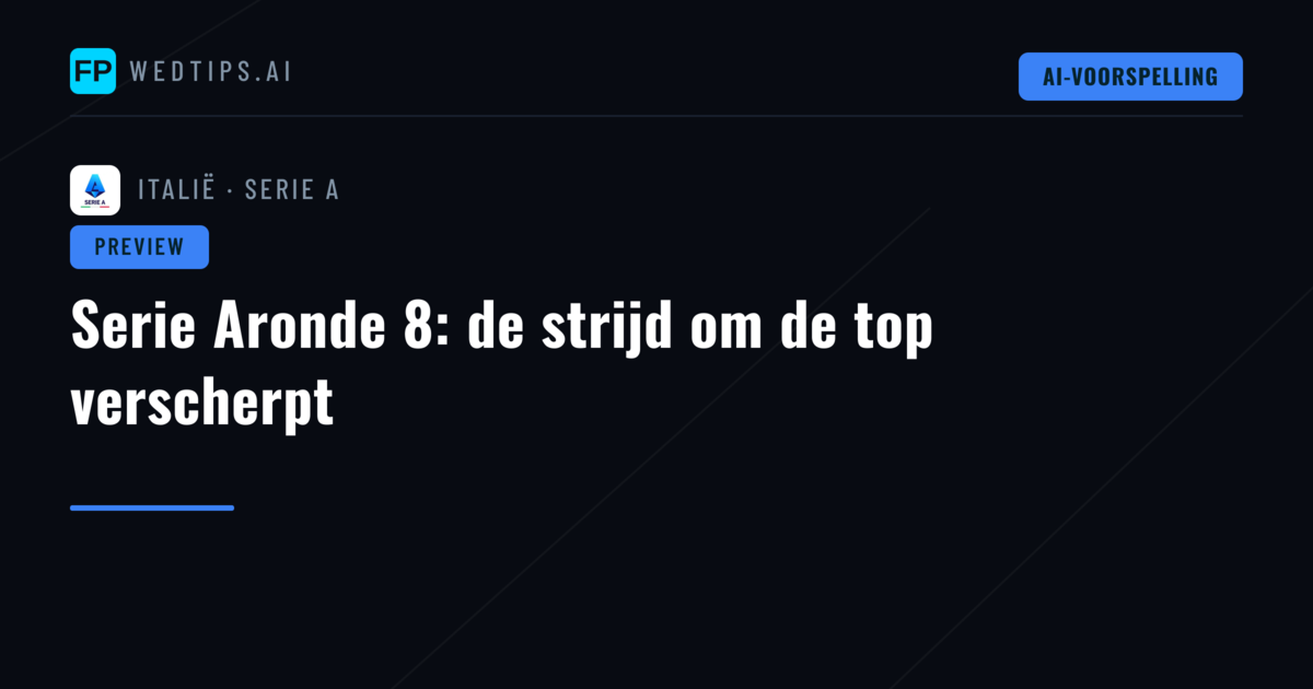 Serie Aronde 8: de strijd om de top verscherpt