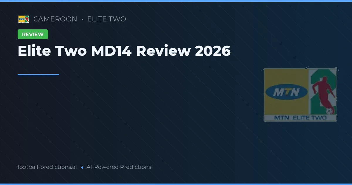Elite Two MD14 Review 2026