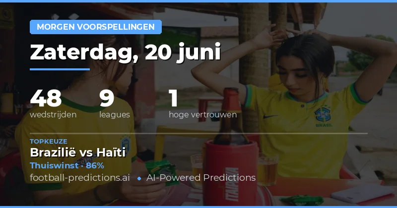 Preview Zaterdag 20 Juni 2026: Negen Primera Nacional Wedstrijden als Hoogtepunt