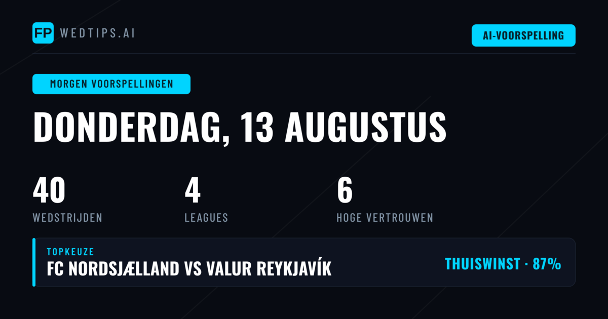 Conference League domineert de donderdag