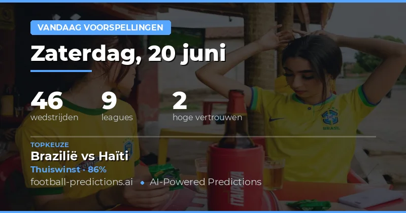 WK-Kwalificatie en Clubcompetities: Zaterdags Overzicht