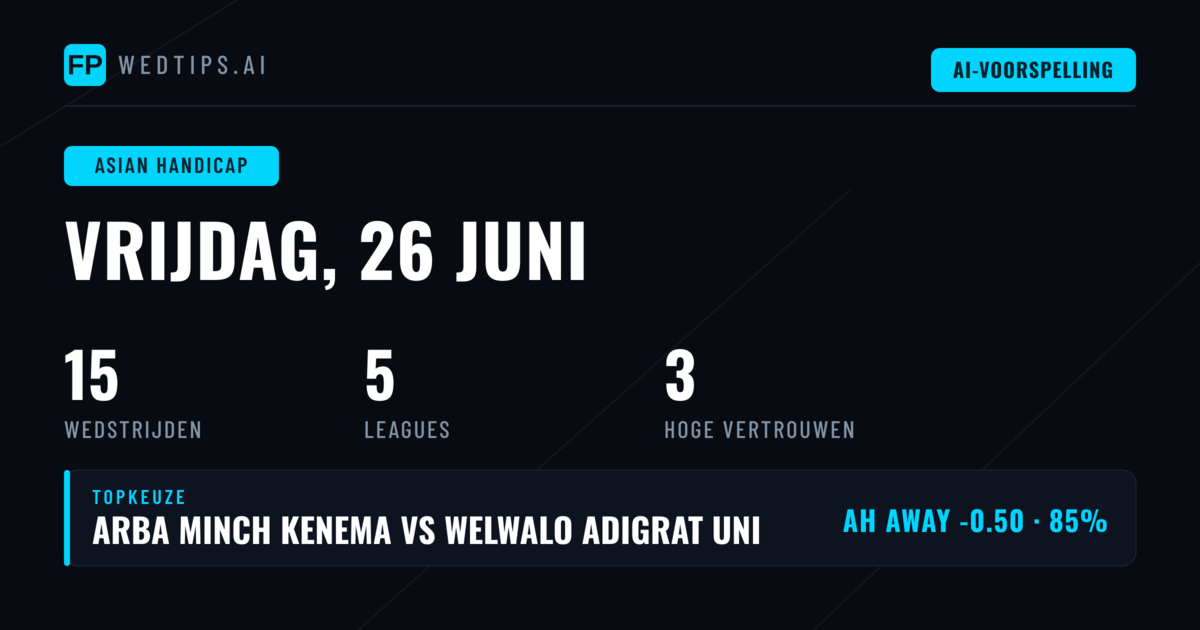 Top AH Picks voor 26 jun 2026