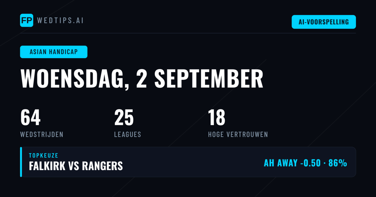 Top AH Picks voor 2 September 2026
