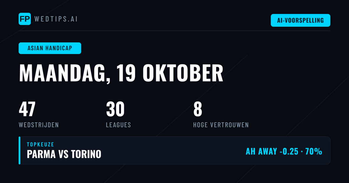 Top AH Picks voor 19 Okt 2026