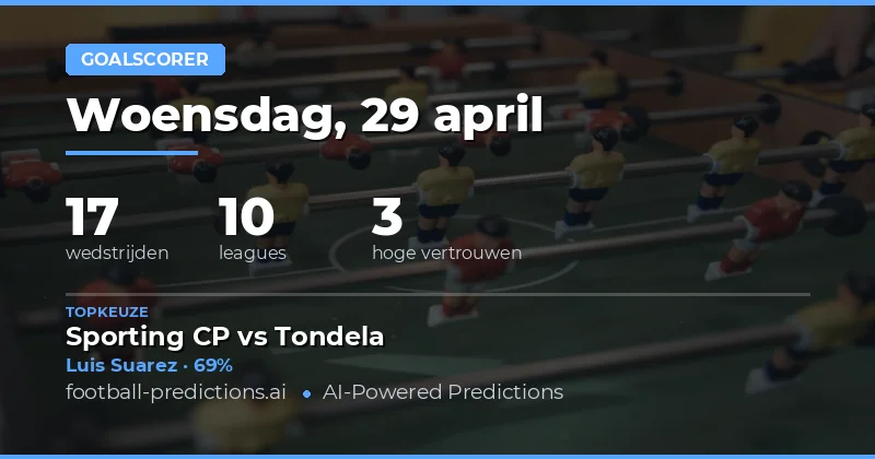 Analyse en Tips voor Anytime Goalscorer Wedden