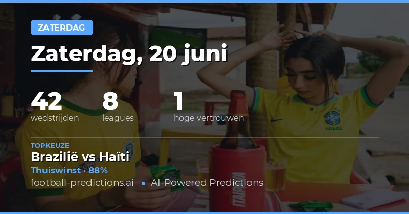 WK-Zaterdag met Braziliaanse Dominantie en Wereldwijd Spektakel