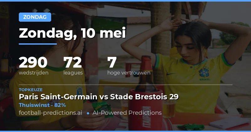 Zondagse voetbalvoorspellingen en analyse