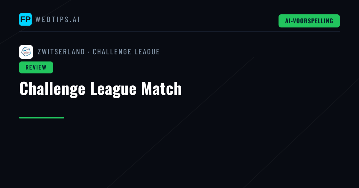 Challenge League Match