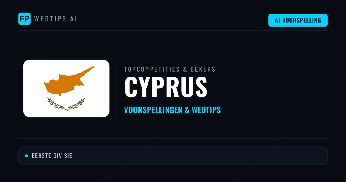 Cyprus Voorspellingen & Tips - Voetbal voorspellingen en wedden