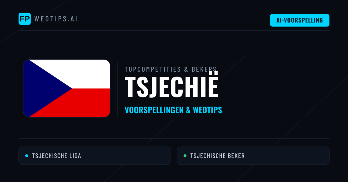 Tsjechië Voorspellingen & Tips - Voetbal voorspellingen en wedden
