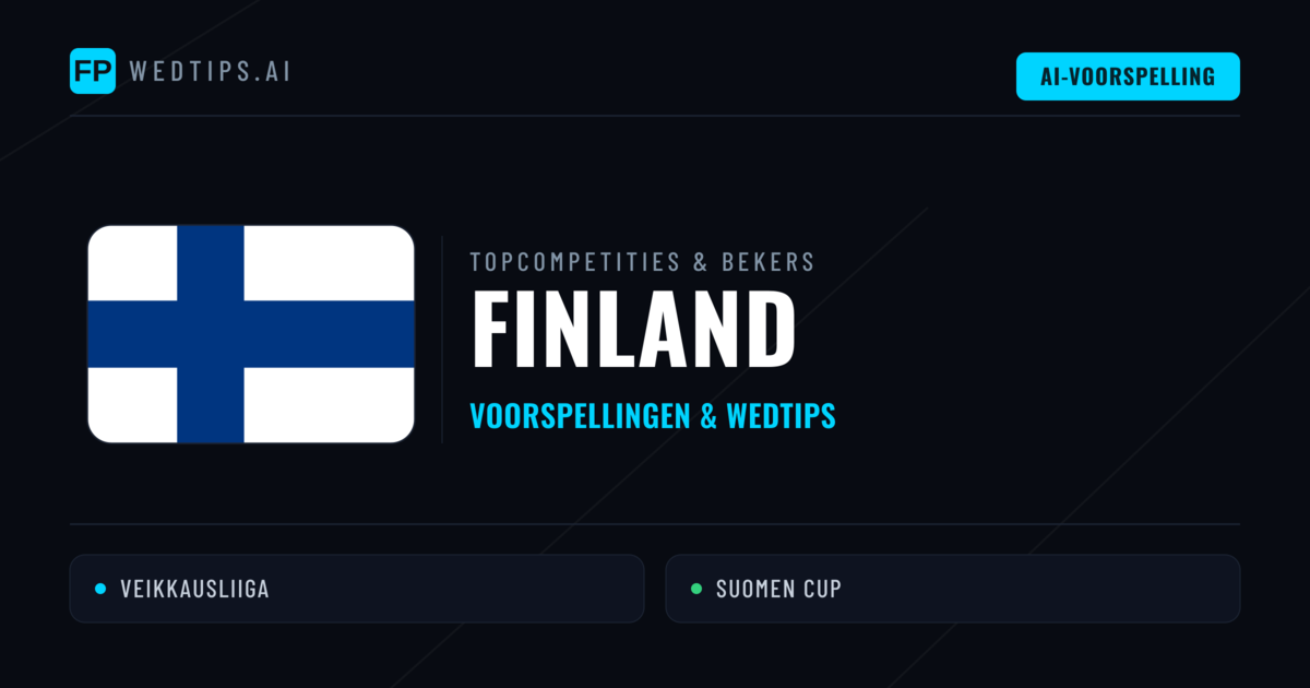 Finland Voorspellingen & Tips - Voetbal voorspellingen en wedden