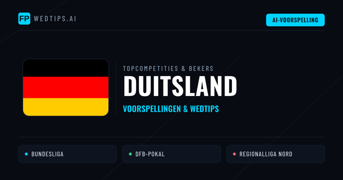 Duitsland Voorspellingen & Tips - Voetbal voorspellingen en wedden
