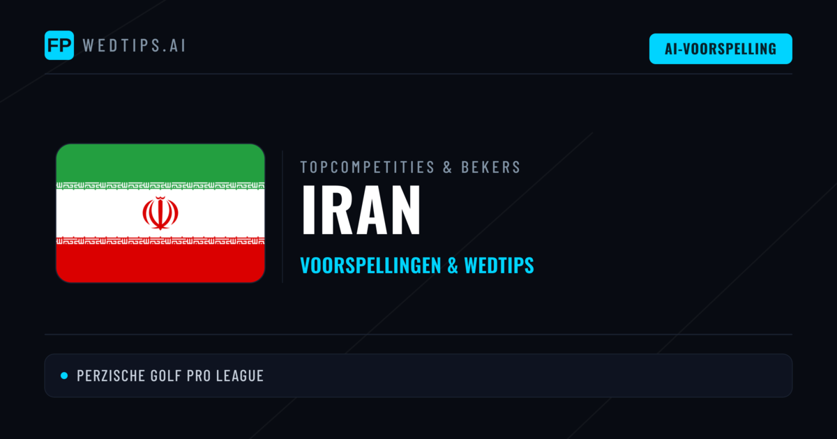 Iran Voorspellingen & Tips - Voetbal voorspellingen en wedden