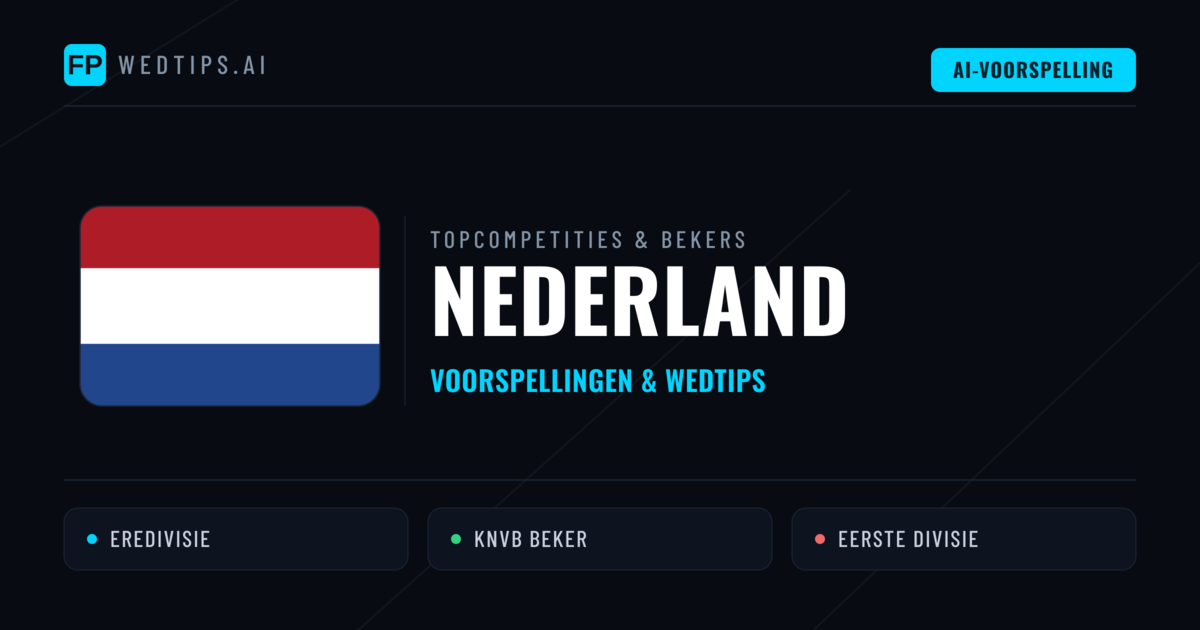 Nederland Voorspellingen & Tips - Voetbal voorspellingen en wedden