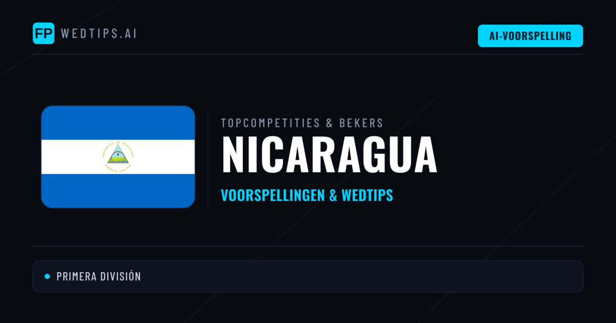 Nicaragua Voorspellingen & Tips - Voetbal voorspellingen en wedden