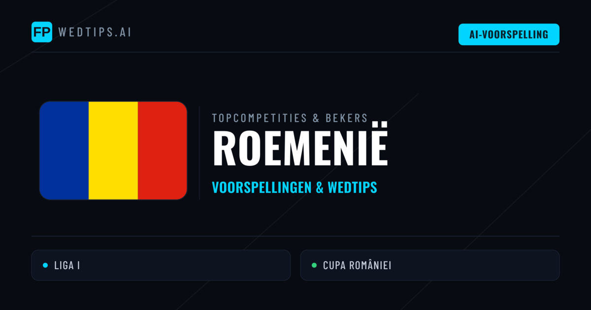 Roemenië Voorspellingen & Tips - Voetbal voorspellingen en wedden