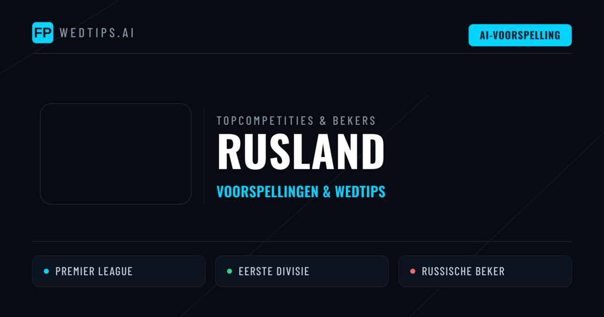 Rusland Voorspellingen & Tips - Voetbal voorspellingen en wedden