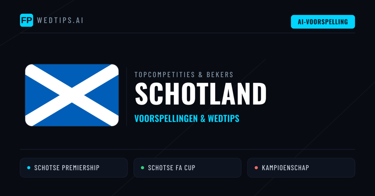 Schotland Voorspellingen & Tips - Voetbal voorspellingen en wedden