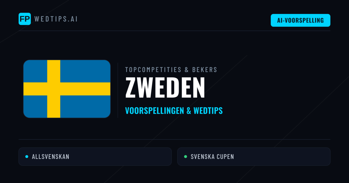 Zweden Voorspellingen & Tips - Voetbal voorspellingen en wedden