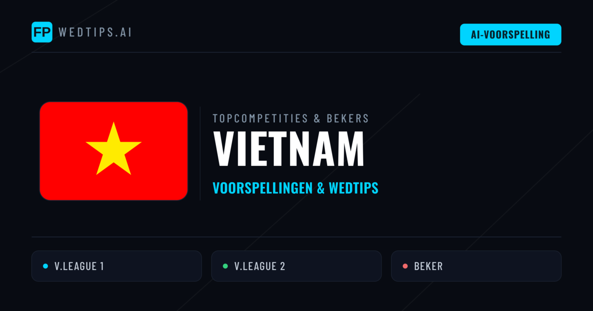 Vietnam Voorspellingen & Tips - Voetbal voorspellingen en wedden