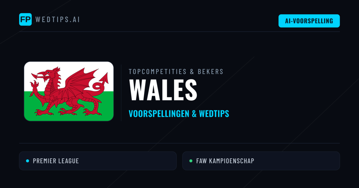 Wales Voorspellingen & Tips - Voetbal voorspellingen en wedden