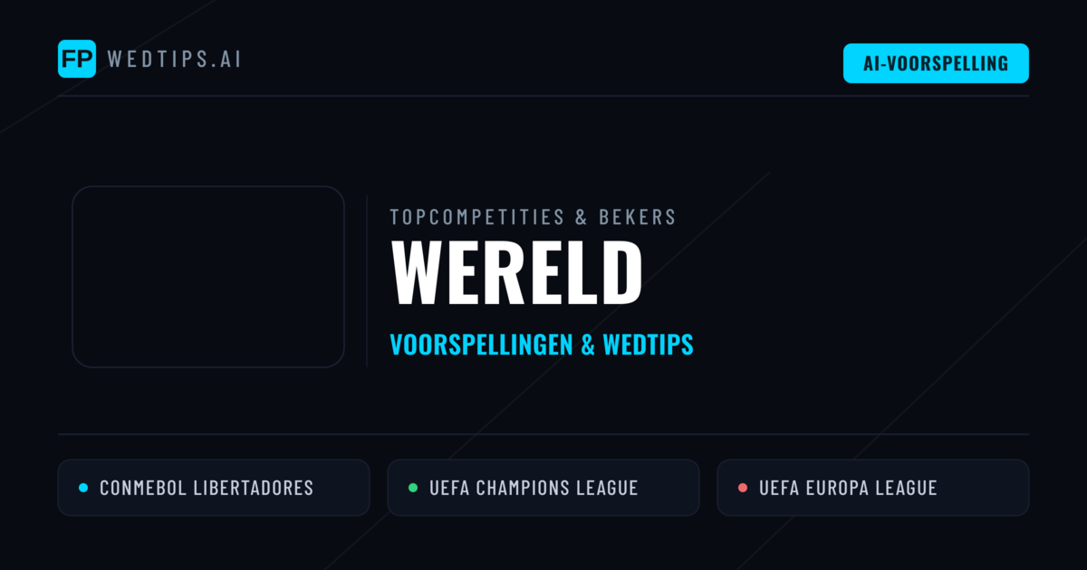 Wereld Voorspellingen & Tips - Voetbal voorspellingen en wedden