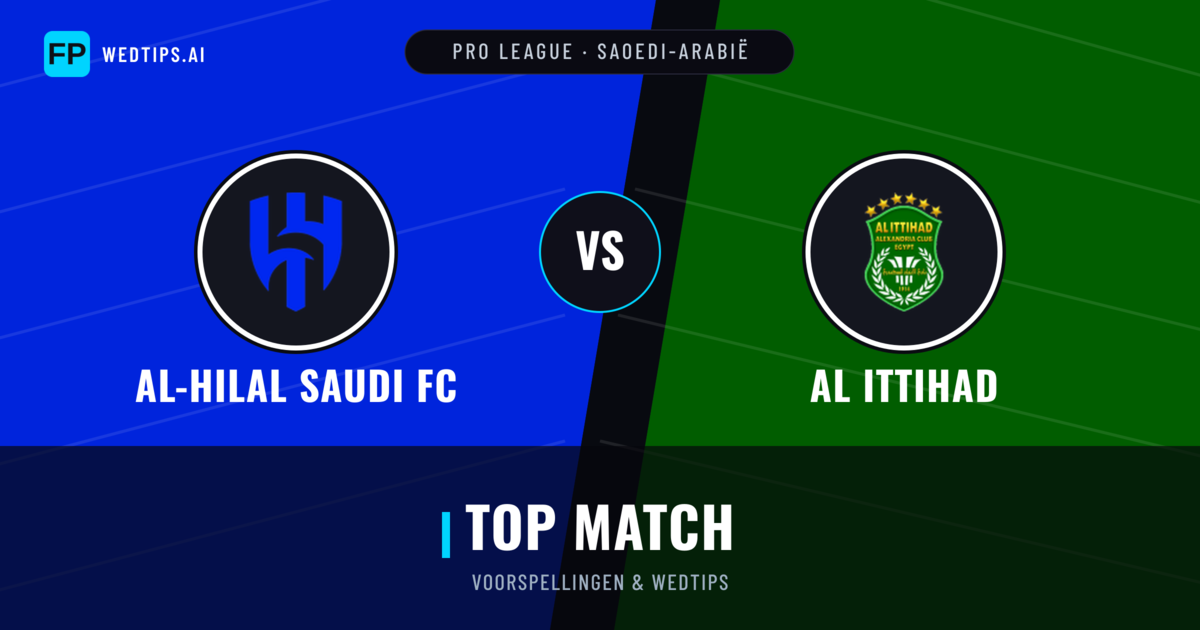 Al-Hilal Saudi FC vs Al Ittihad voorspellingen & statistieken