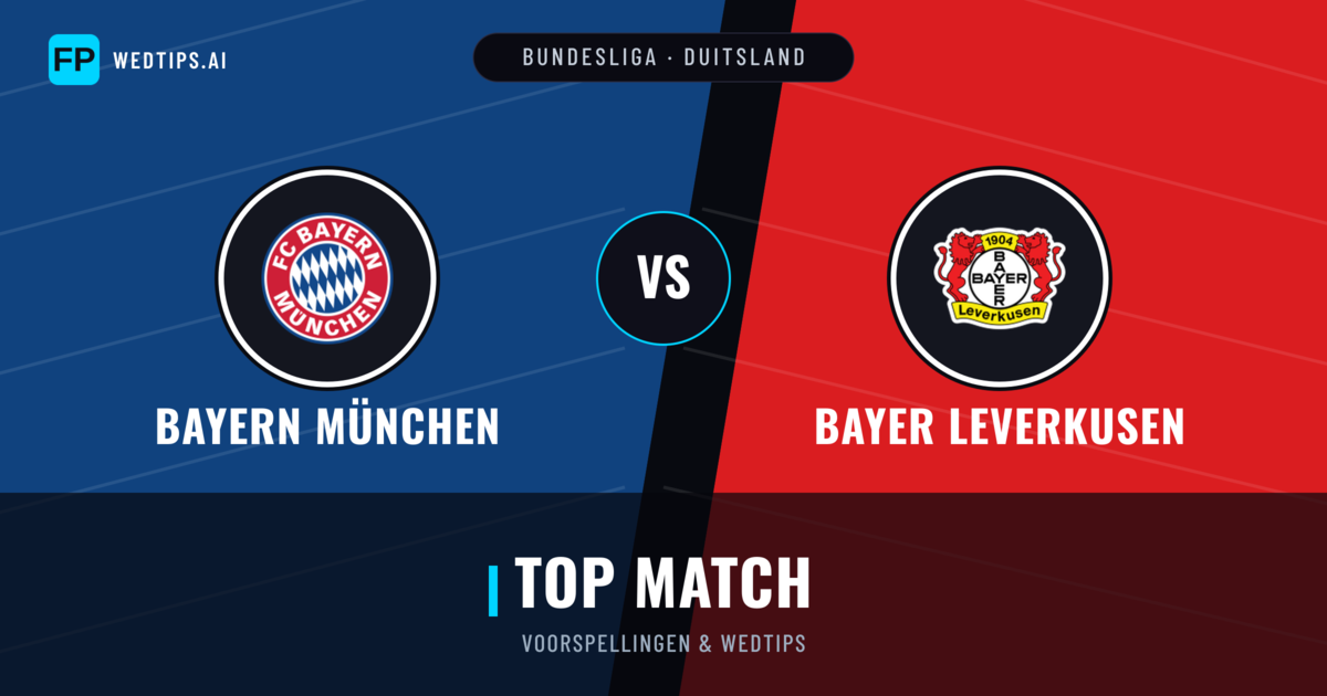Bayern München vs Bayer Leverkusen voorspellingen & statistieken
