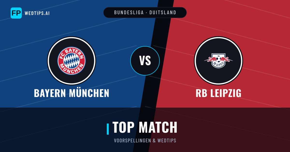 Bayern München vs RB Leipzig voorspellingen & statistieken