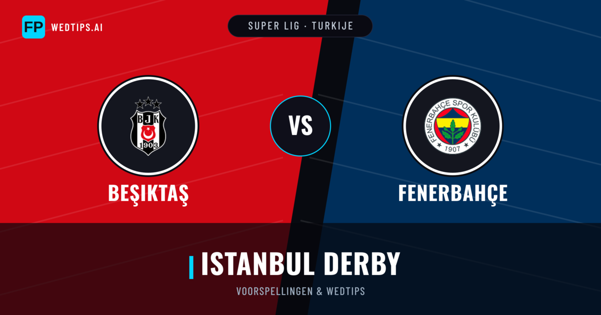 Beşiktaş vs Fenerbahçe voorspellingen & statistieken