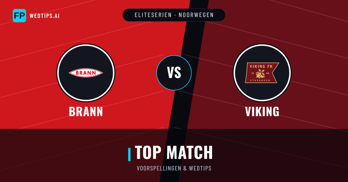 Brann vs Viking voorspellingen & statistieken