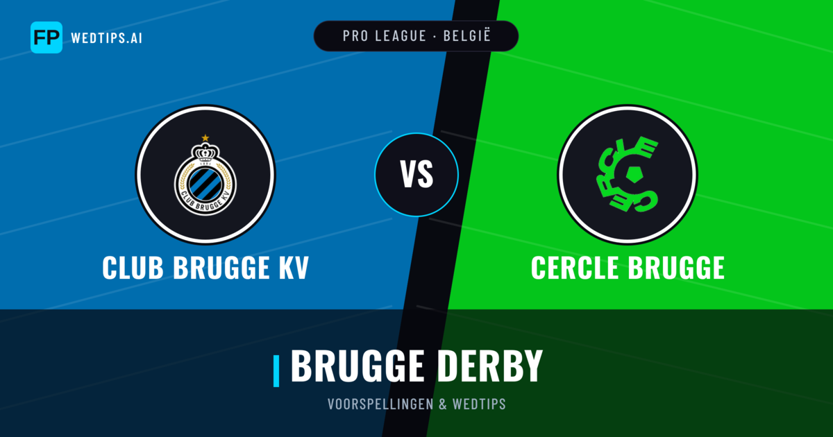 Club Brugge KV vs Cercle Brugge voorspellingen & statistieken