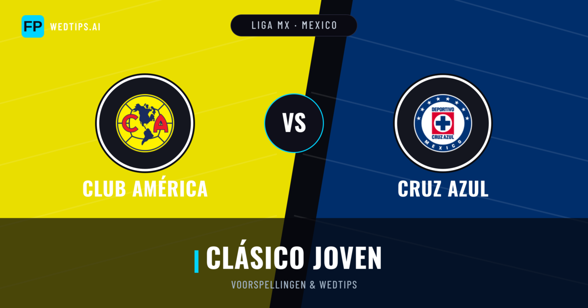 Club América vs Cruz Azul voorspellingen & statistieken