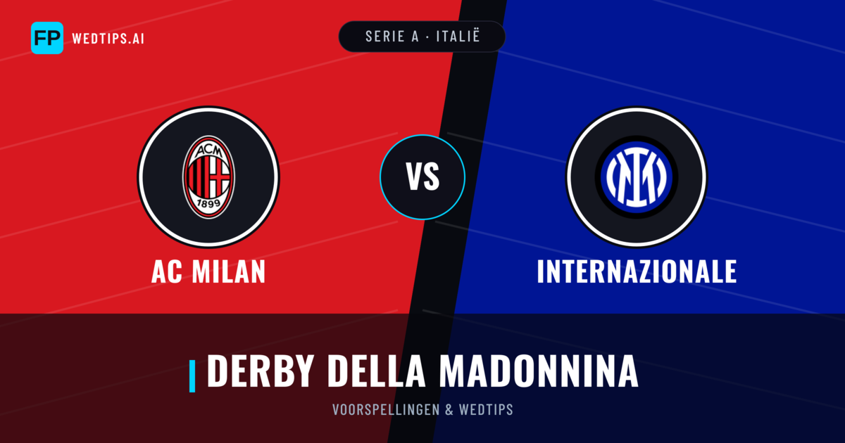 AC Milan vs Internazionale voorspellingen & statistieken