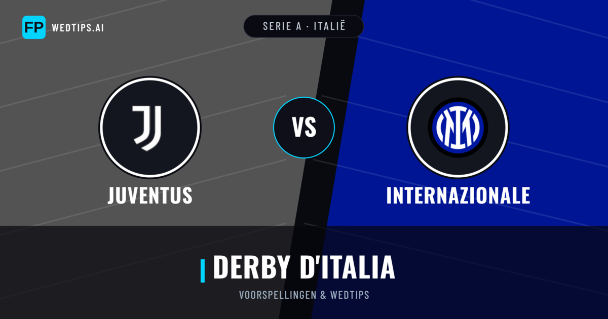 Juventus vs Internazionale voorspellingen & statistieken