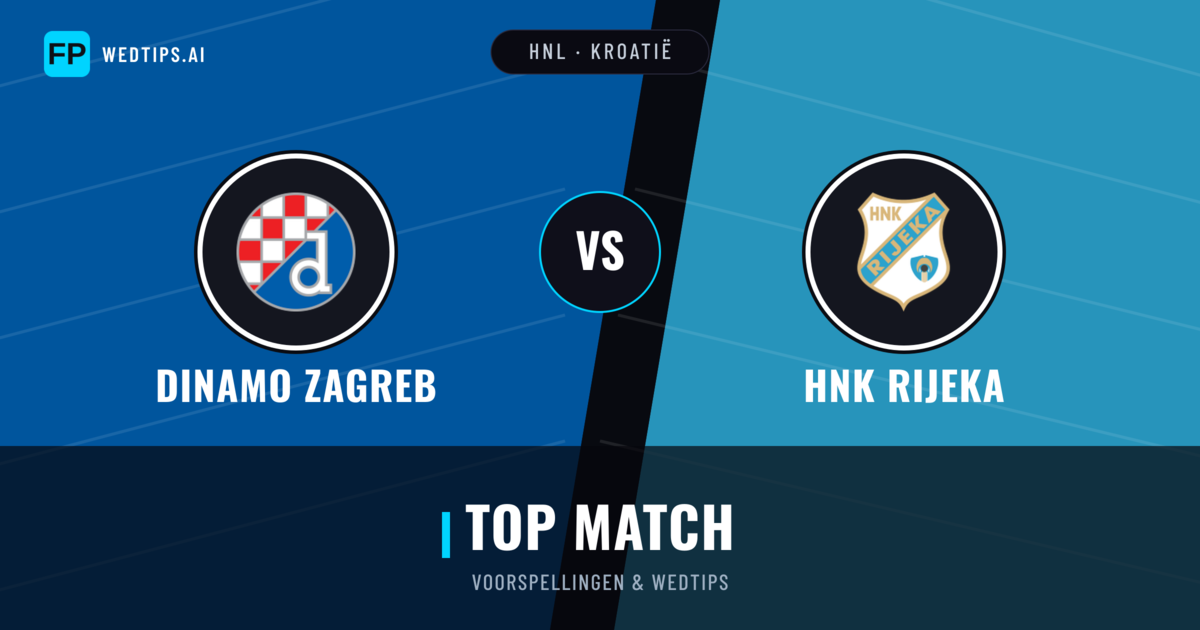 Dinamo Zagreb vs HNK Rijeka voorspellingen & statistieken