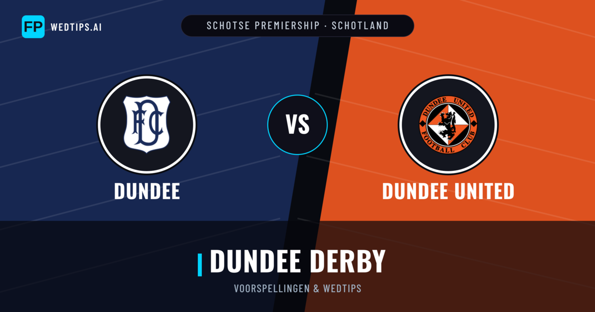 Dundee vs Dundee United voorspellingen & statistieken