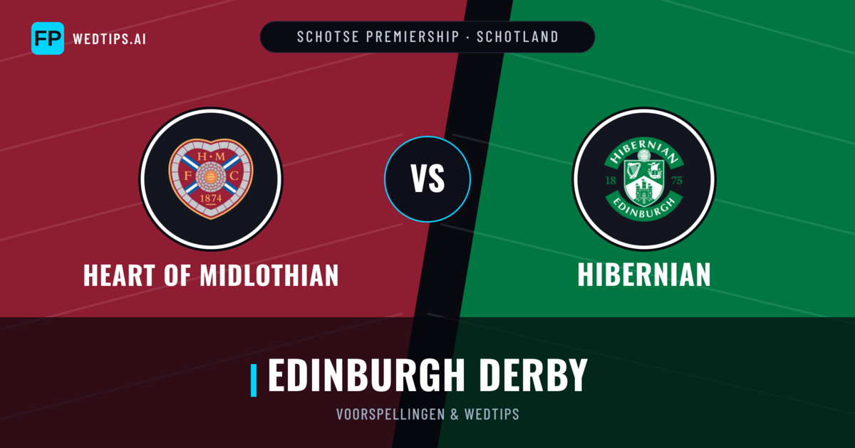 Heart of Midlothian vs Hibernian voorspellingen & statistieken