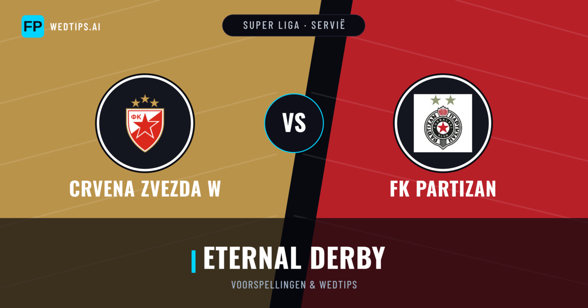 Crvena zvezda W vs FK Partizan voorspellingen & statistieken