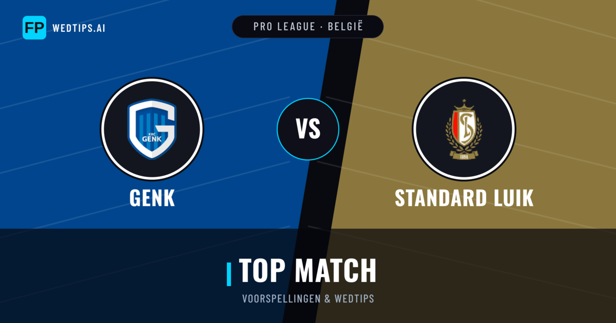 Genk vs Standard Luik voorspellingen & statistieken