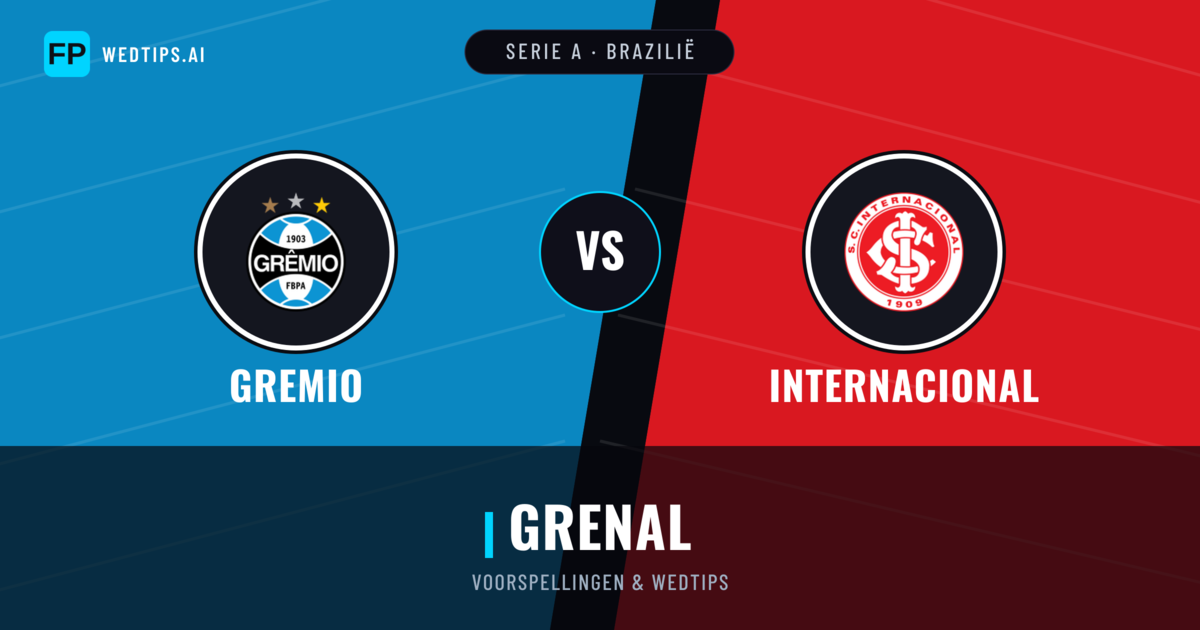 Gremio vs Internacional voorspellingen & statistieken