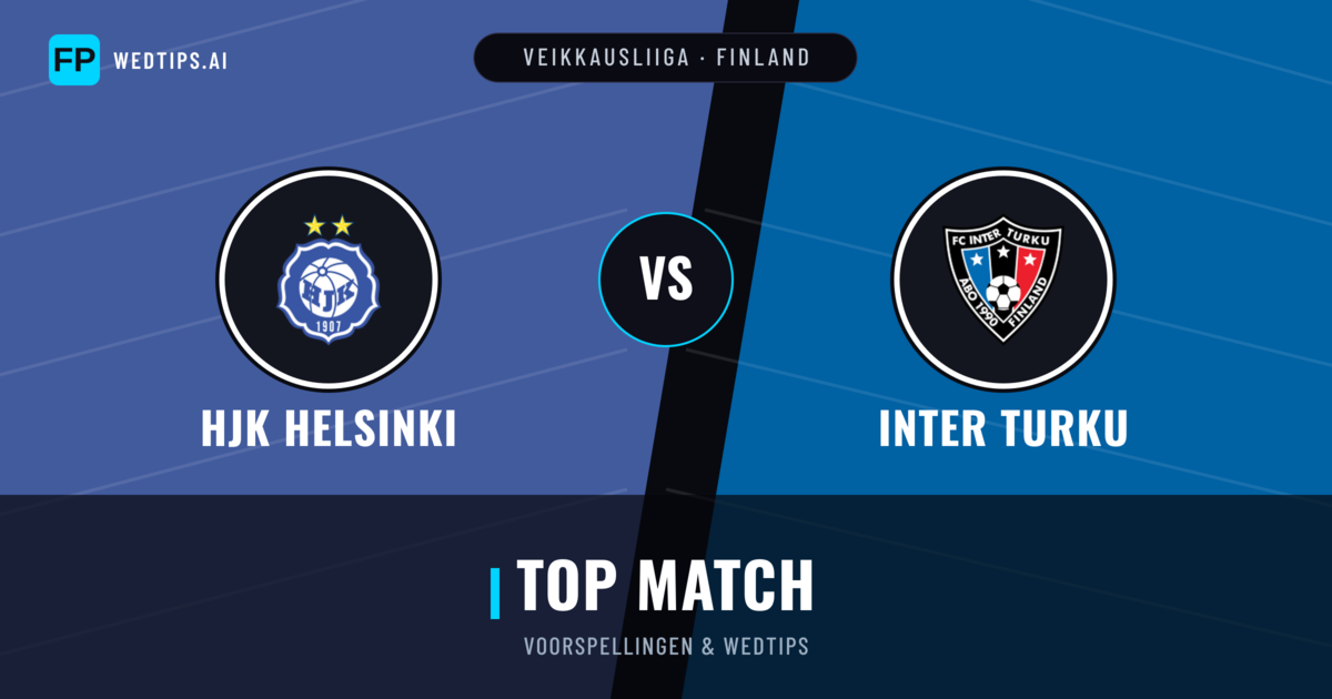 HJK Helsinki vs Inter Turku voorspellingen & statistieken