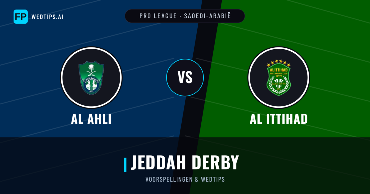 Al Ahli vs Al Ittihad voorspellingen & statistieken