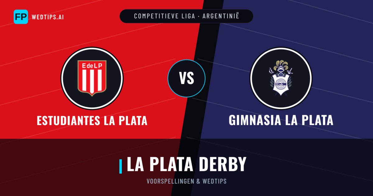 Estudiantes La Plata vs Gimnasia La Plata voorspellingen & statistieken