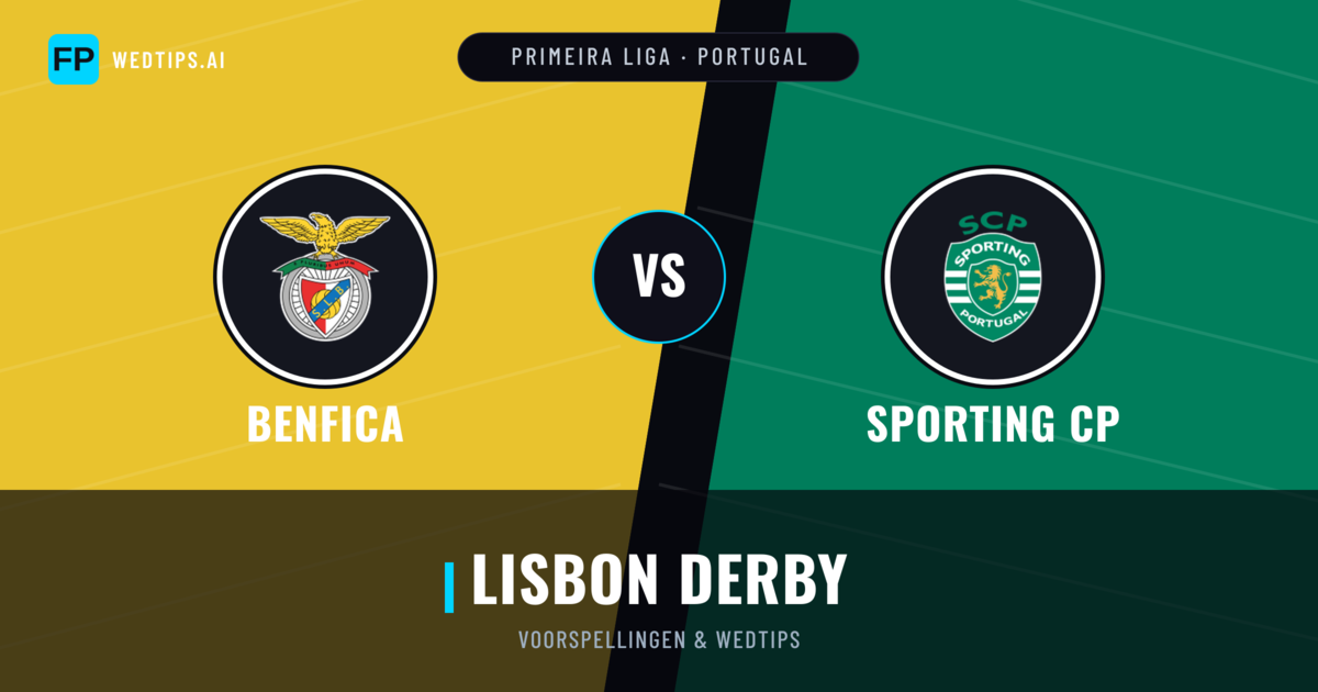 Benfica vs Sporting CP voorspellingen & statistieken