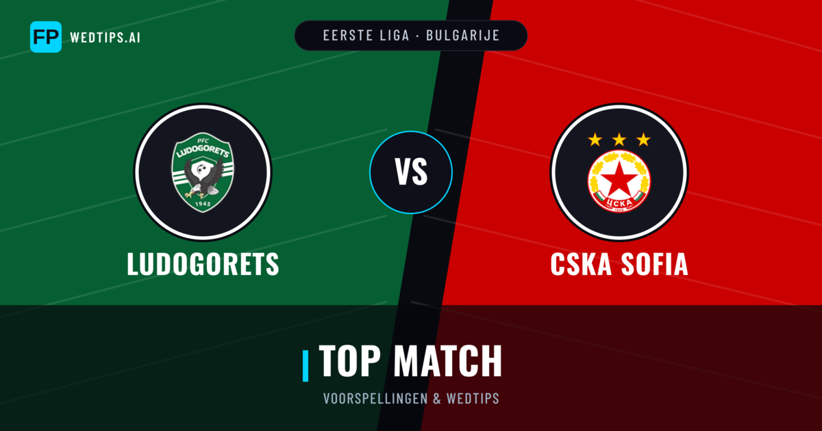 Ludogorets vs CSKA Sofia voorspellingen & statistieken