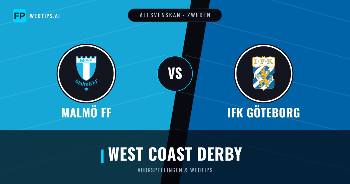 Malmö FF vs IFK Göteborg voorspellingen & statistieken